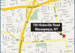 
                                	        750 Hicksville Road
                                    